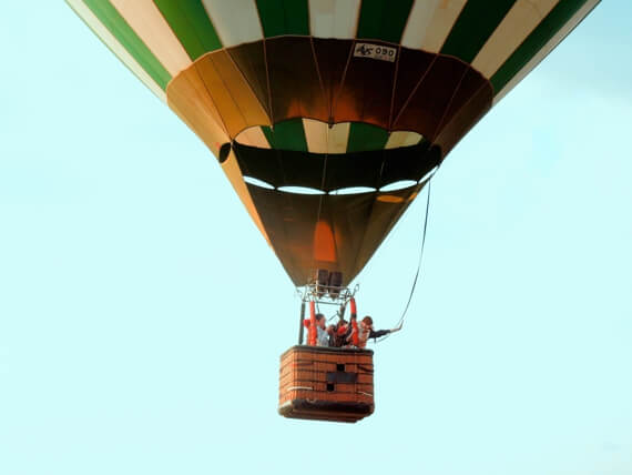 Для кого-то это может стать первым полётом на воздушном шаре